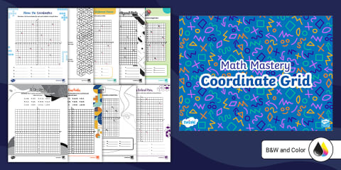 Sixth Grade Coordinate Plane and Quadrants: Plotting Points Worksheet
