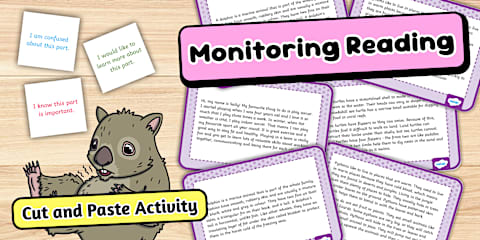 Monitoring Super Six Reading Comprehension Pack