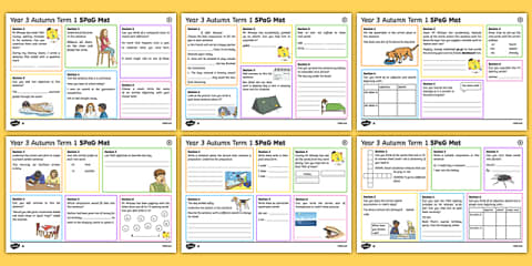 Year 3 Summer Term 1 SPaG Activity Mats