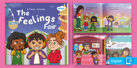Emotions and Feelings Early Emergent Reader eBook