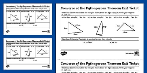 Eighth Grade Student-Led Pythagorean Theorem Activity
