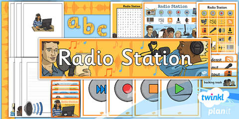 Computing: Radio Station Year 5 Unit Pack