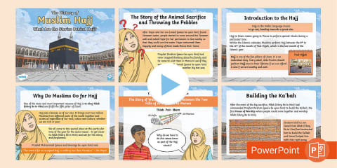 KS2 Muslim Hajj Step-By-Step Guide Presentation