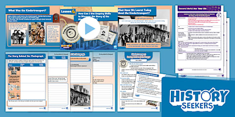 History Seekers: UKS2: Second World War Lesson 2 Britain's Children in ...