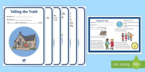 What Is Telling the Truth? Worksheet