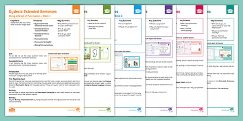 Dyslexia Intervention: Simple Reading Comprehension - Complete Pack