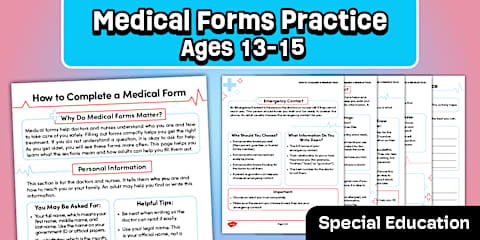 ESL Filling In a Medical Form [Adults, B1]