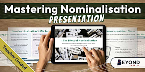 Master Discursive Writing PowerPoint