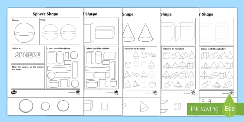 Year 6 Properties of 3D Shapes Activity