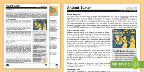 Ancient Sumer Gods and Goddesses Posters