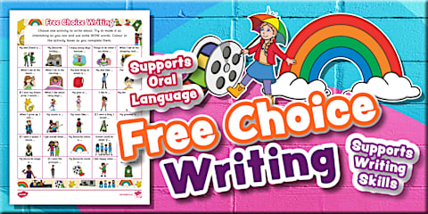 Free Choice Writing Set 2 (Years 3-4)