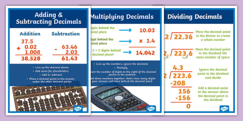 Sixth Grade Multiply Decimals With Grid Guide