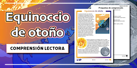 Comprensión lectora: Todo sobre el otoño