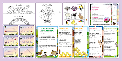 EYFS Spring Resource Pack (Ages 3-5)