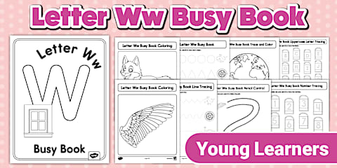 Letter Hh Busy Book