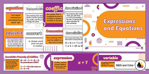 Seventh Grade Geometrical Figures Unit Word Wall
