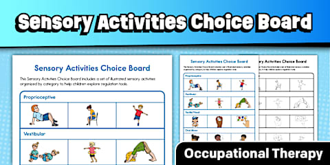 Sensory Processing Checklists Pack for OT
