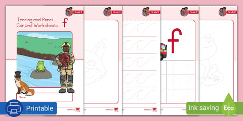 Grade R Phonics - Tracing and Pencil Control Worksheet - Letter r (CAPS ...