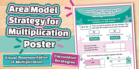 Area Model Strategy for Multiplication Teacher Guide