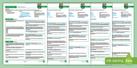 KS1 Level 4 Intervention - Week 1 CVCC and CCVC Words