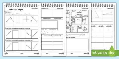 Line Shape Form Worksheet Shape - Types of Lines Worksheets