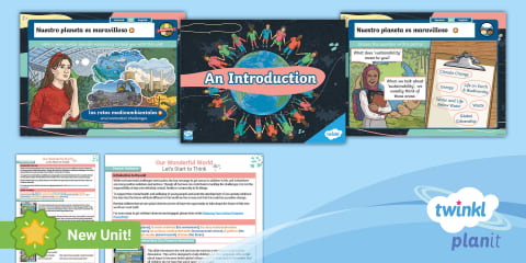 Spanish: Our Wonderful World Year 6 Unit Pack