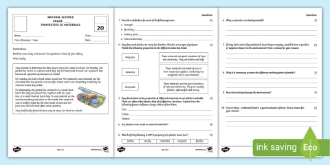 Grade 7 Natural Sciences - Term 2 - Matter and Materials Study Notes ...