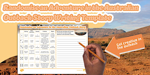 Finish the Bushwalk Adventure Story Worksheet