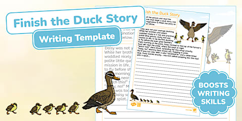 Finish the Tanabata Story Writing Template