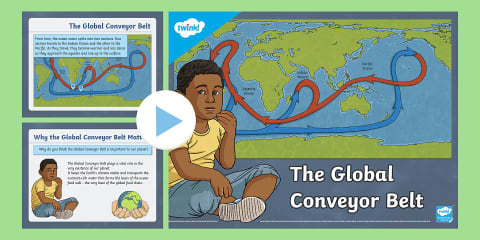 Ocean Currents and Global Winds PowerPoint & Google Slides for 6th-8th ...