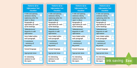 How to Write an Introduction to an Information Text Poster