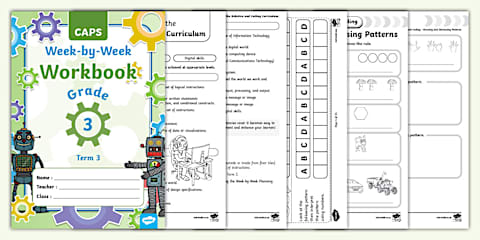 Grade 3 Robotics and Coding - Term 2 -Workbook (CAPS Aligned)