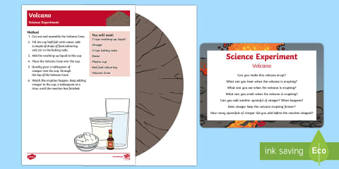 EYFS Cola Super Fountain Science Experiment and Prompt Card Pack