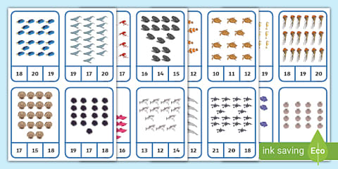 Winter-Themed Number Recognition to 10 Peg Activity