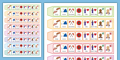 Twinkl Symbols: EYFS Core Word Flashcards
