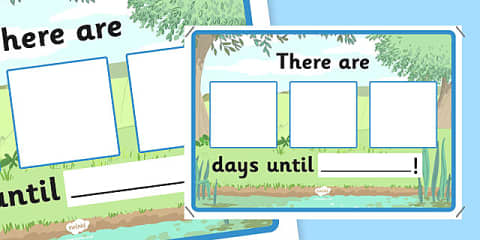 Countdown Calendar Editable