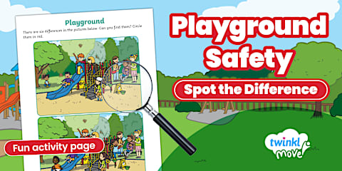 Playground Equipment Interactive Labelling Activity