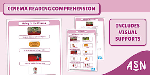 Looking After a Dog Reading Comprehension with Visual Supports