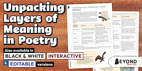 The Raven Summarizing Activity for 6th-8th Grade