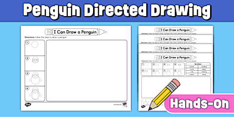 Bunny Directed Drawing | Printable Draw and Write Worksheets