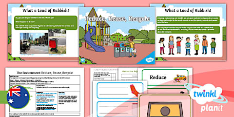 Recycling Sorting Interactive PowerPoint