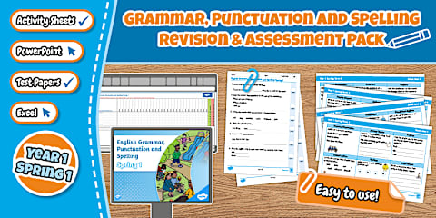 Year 1 Summer 1 Grammar, Punctuation and Spelling Revision & Assessment ...