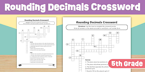 Sixth Grade Fall Math Decimal Word Problems