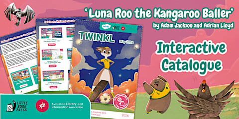 Luna Roo Display National Simultaneous Storytime 2026 Score Board for 'Luna Roo the ...
