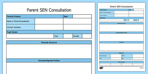 Concern Form Student Cause for Concern Form SEN