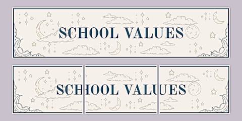 Our Core Values Display Pack