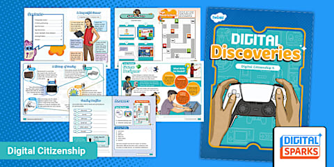 Digital Sparks: Digital Citizenship 3: Digital Discoveries Magazine