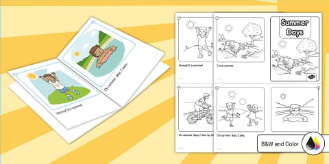Ice Cream Colors Early Emergent Reader