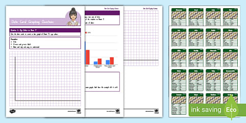 Year 2 Collecting and Graphing Data Worksheet