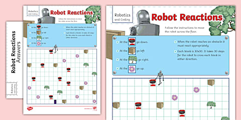 robotics and coding: block based coding ifthenelse... Grade 5 Robotics and Coding - Term 2 -Coding- Worksheet: Block-based ...